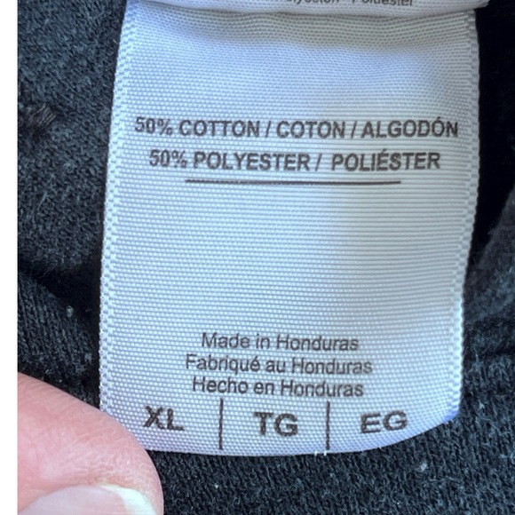 Free LSK Graphic Oversize Black Hoodie Sweatshirt Size XL Y2K Hip Hop Streetwear - Picture 7 of 8